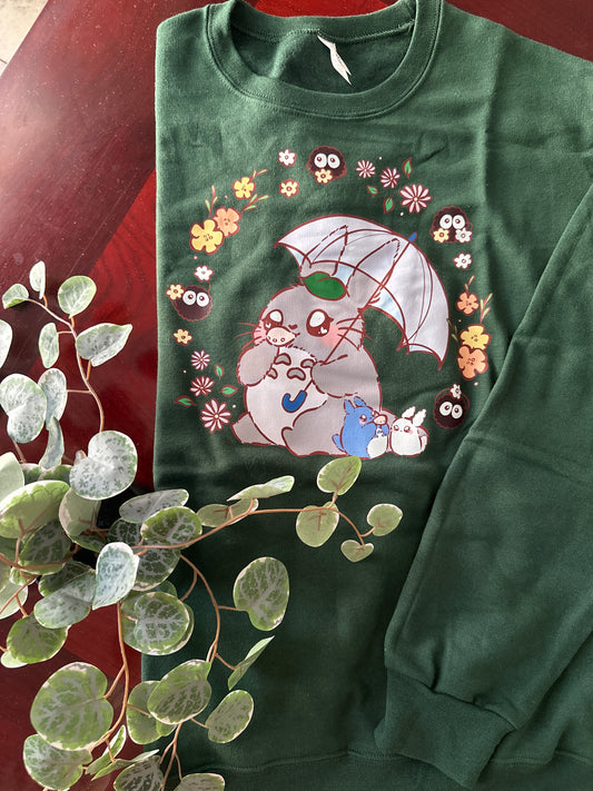 Totoro Friends Crewneck Sweater