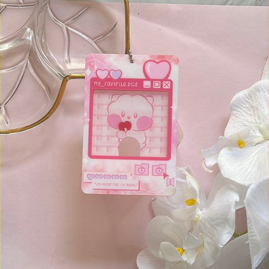 RJ My Favorite PSD BT21 Acrylic Photocard Holder