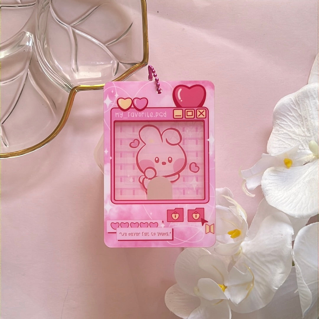 Cooky My Favorite PSD BT21 Acrylic Photocard Holder