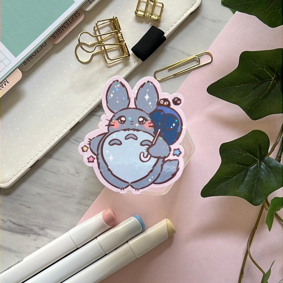 Ototoro Holographic Glitter Sticker