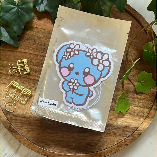 BT21 Flower Power Koya New Linen Scented Car Air Freshener