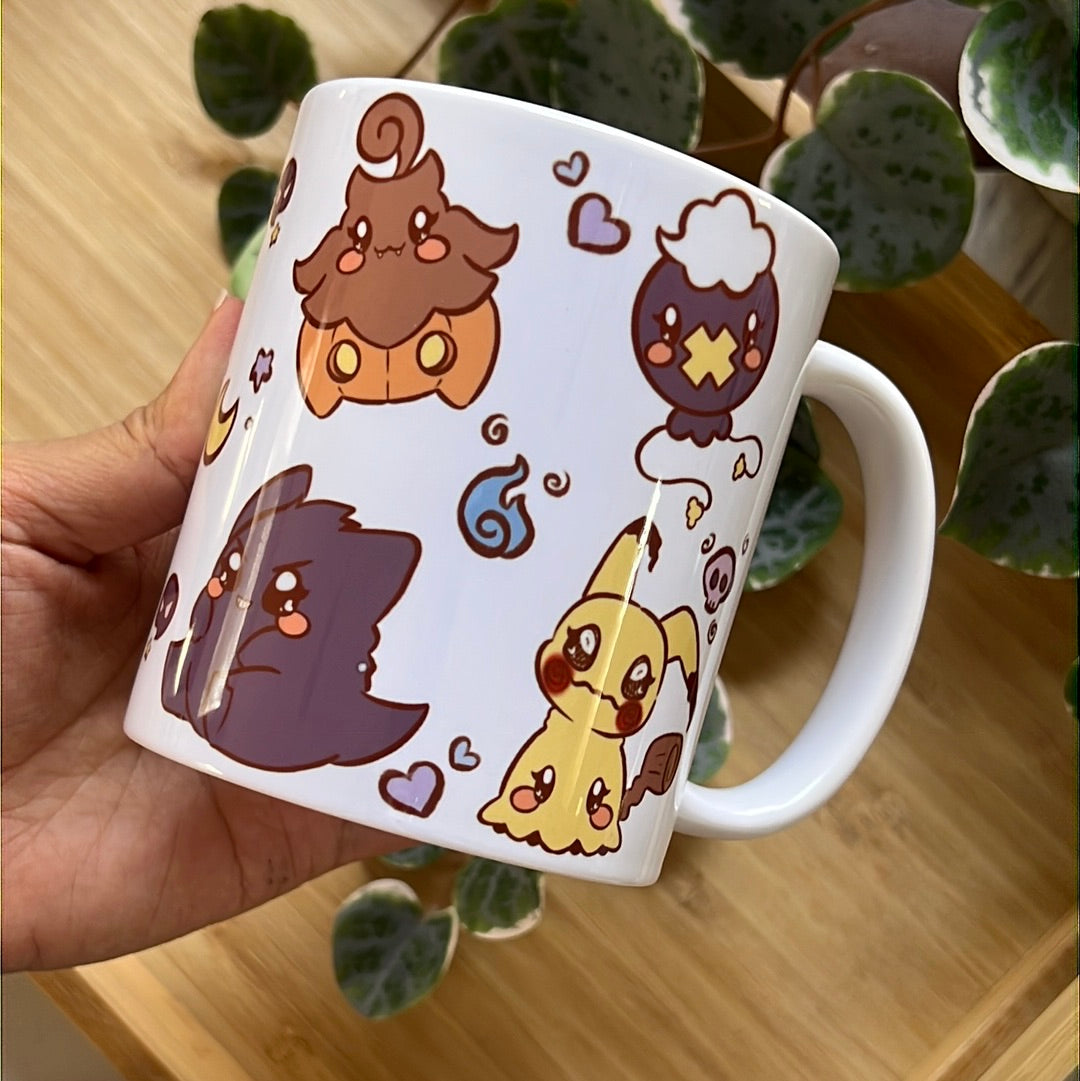 Poke Friends "Spoopy Spooks" 11oz Ceramic Mug