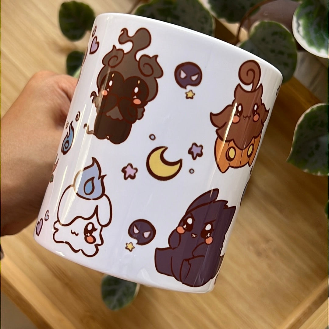 Poke Friends "Spoopy Spooks" 11oz Ceramic Mug