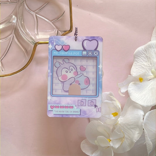 Mang My Favorite PSD BT21 Acrylic Photocard Holder