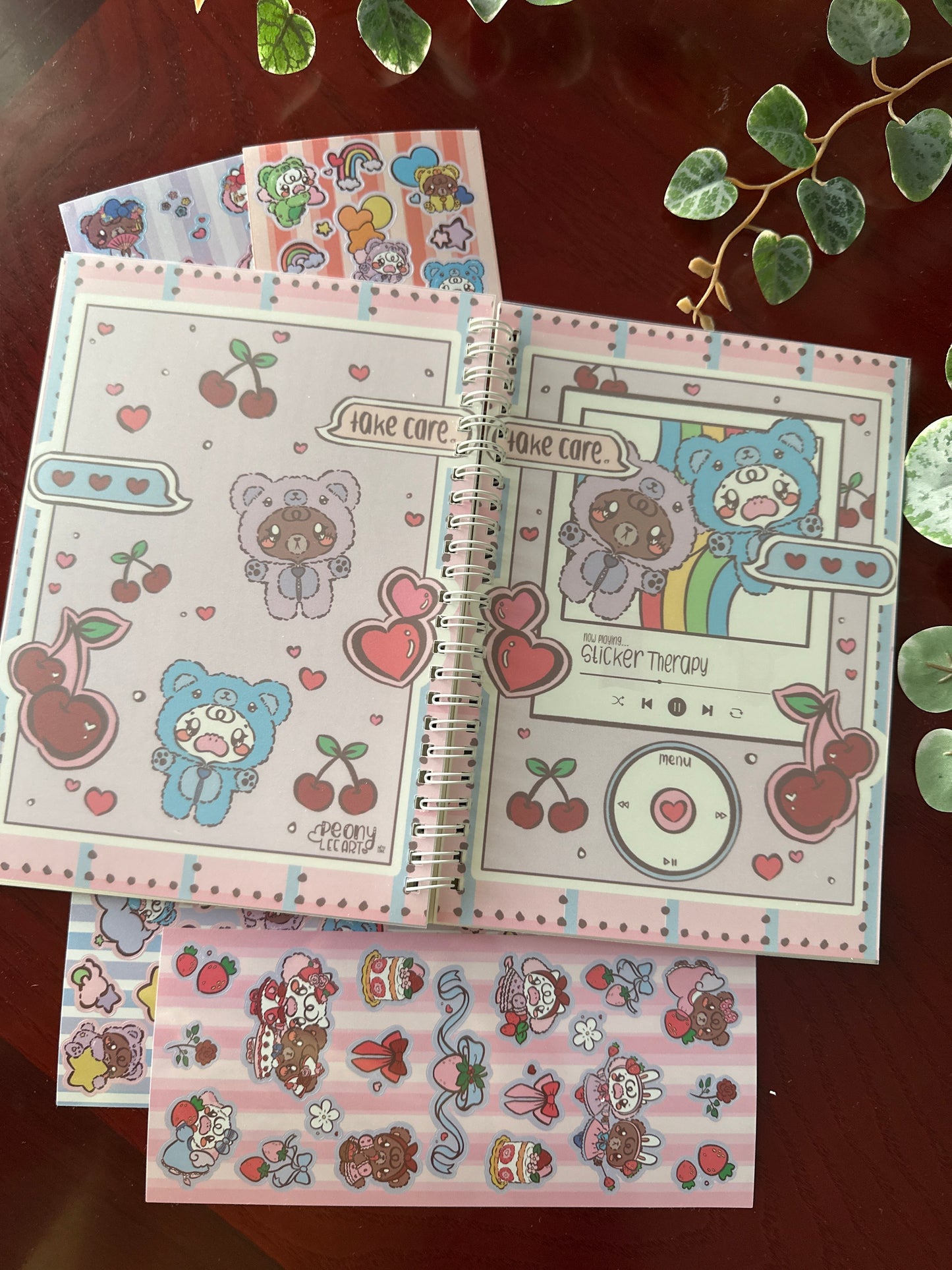 Panko & Latte Sticker Therapy Sticker Book