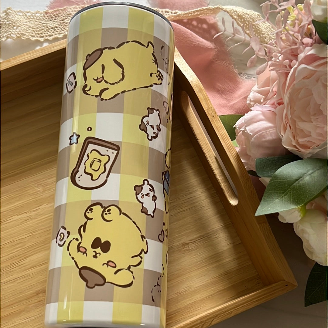 I Love You Pompomrin 20oz Stainless Steel Tumbler with Straw