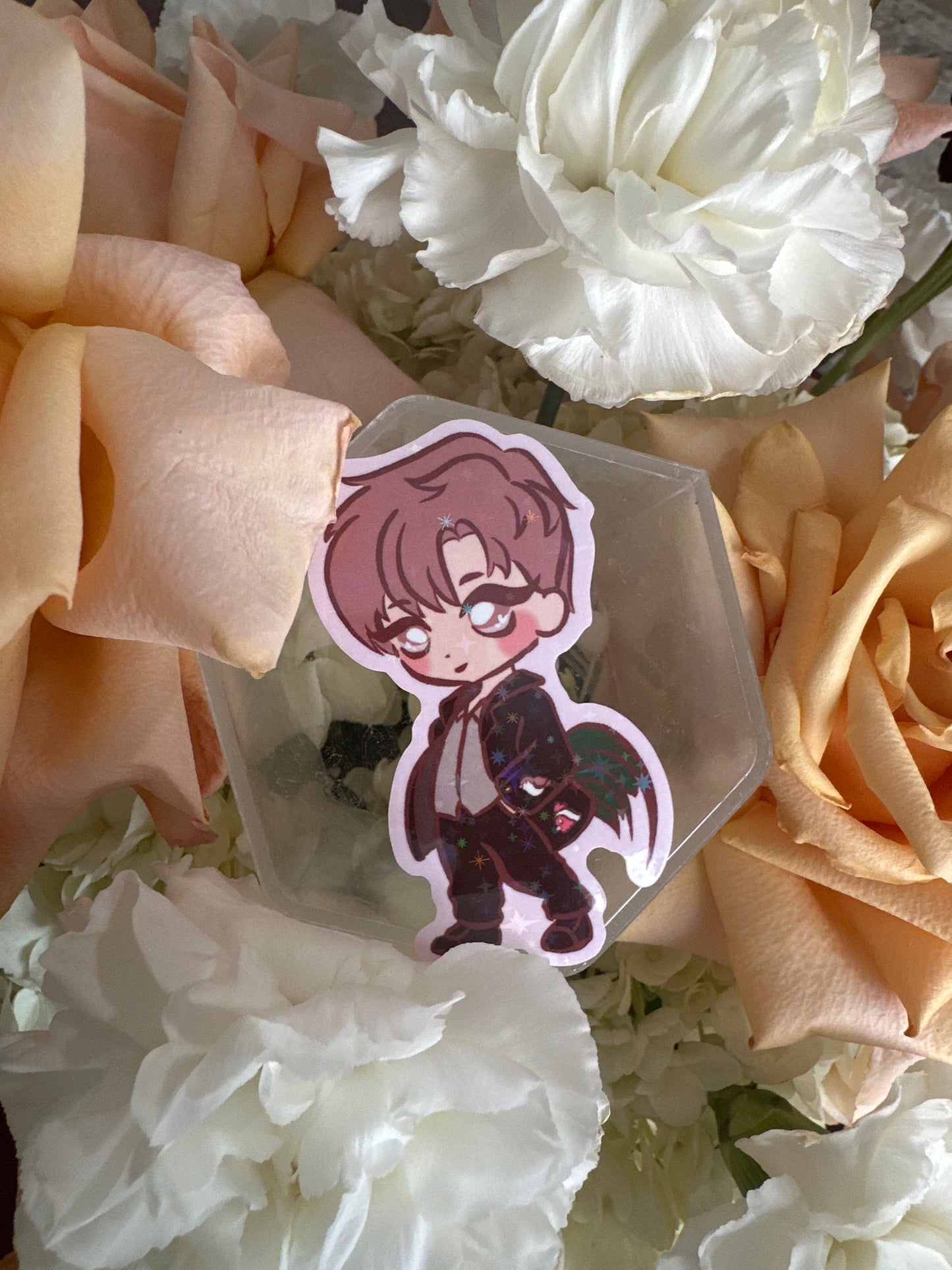 Fruits Basket Holographic Glitter Sticker