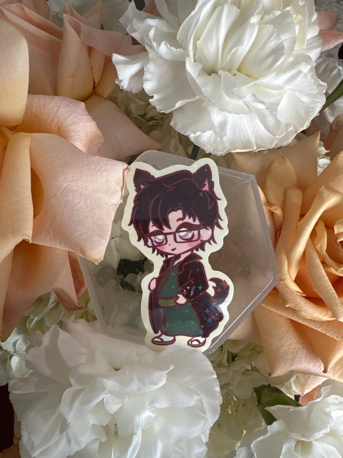 Fruits Basket Holographic Glitter Sticker