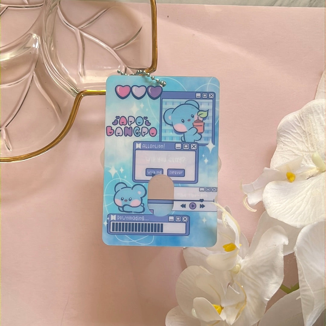 Koya My Favorite PSD BT21 Acrylic Photocard Holder