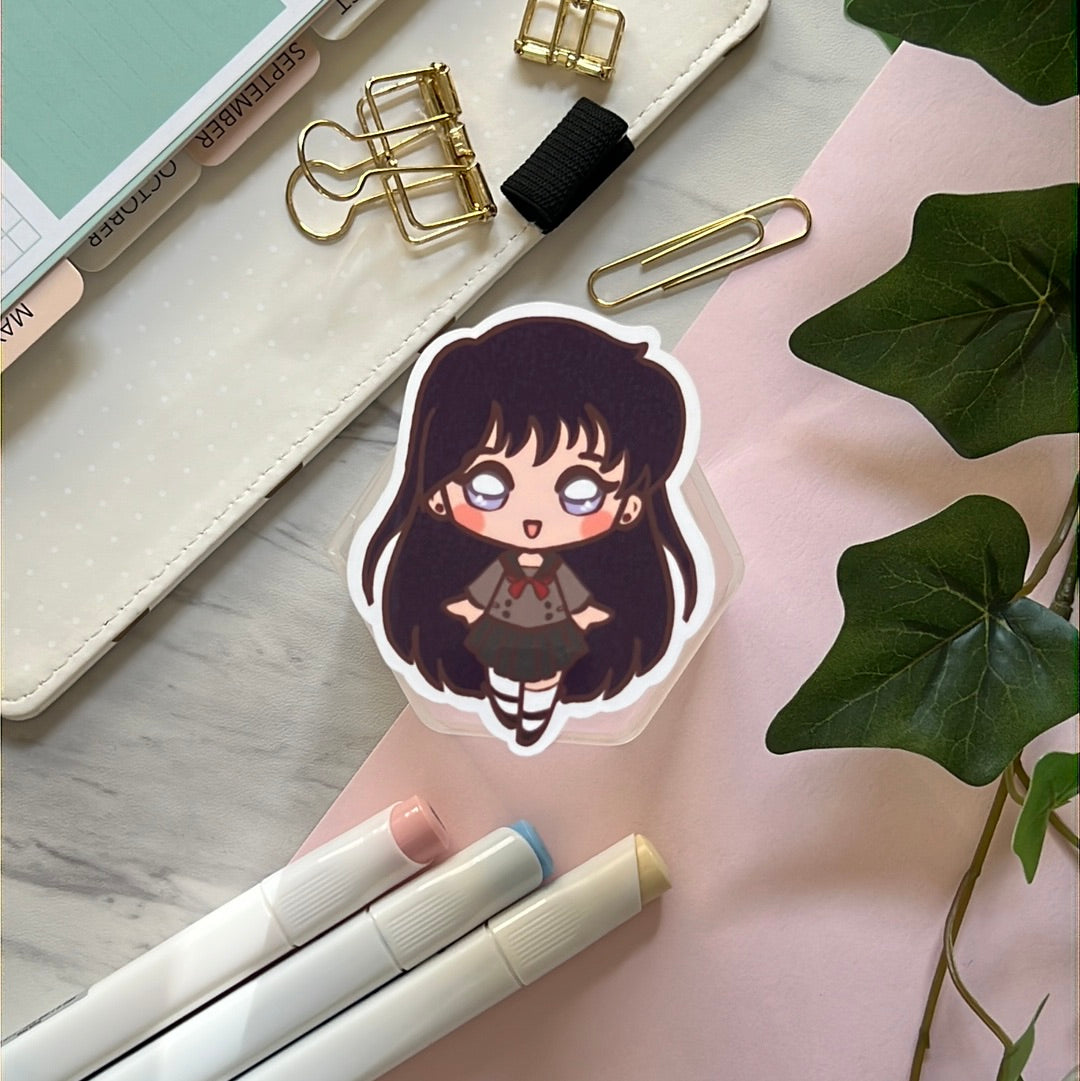 Pretty Guardian School Girl Rei Sticker