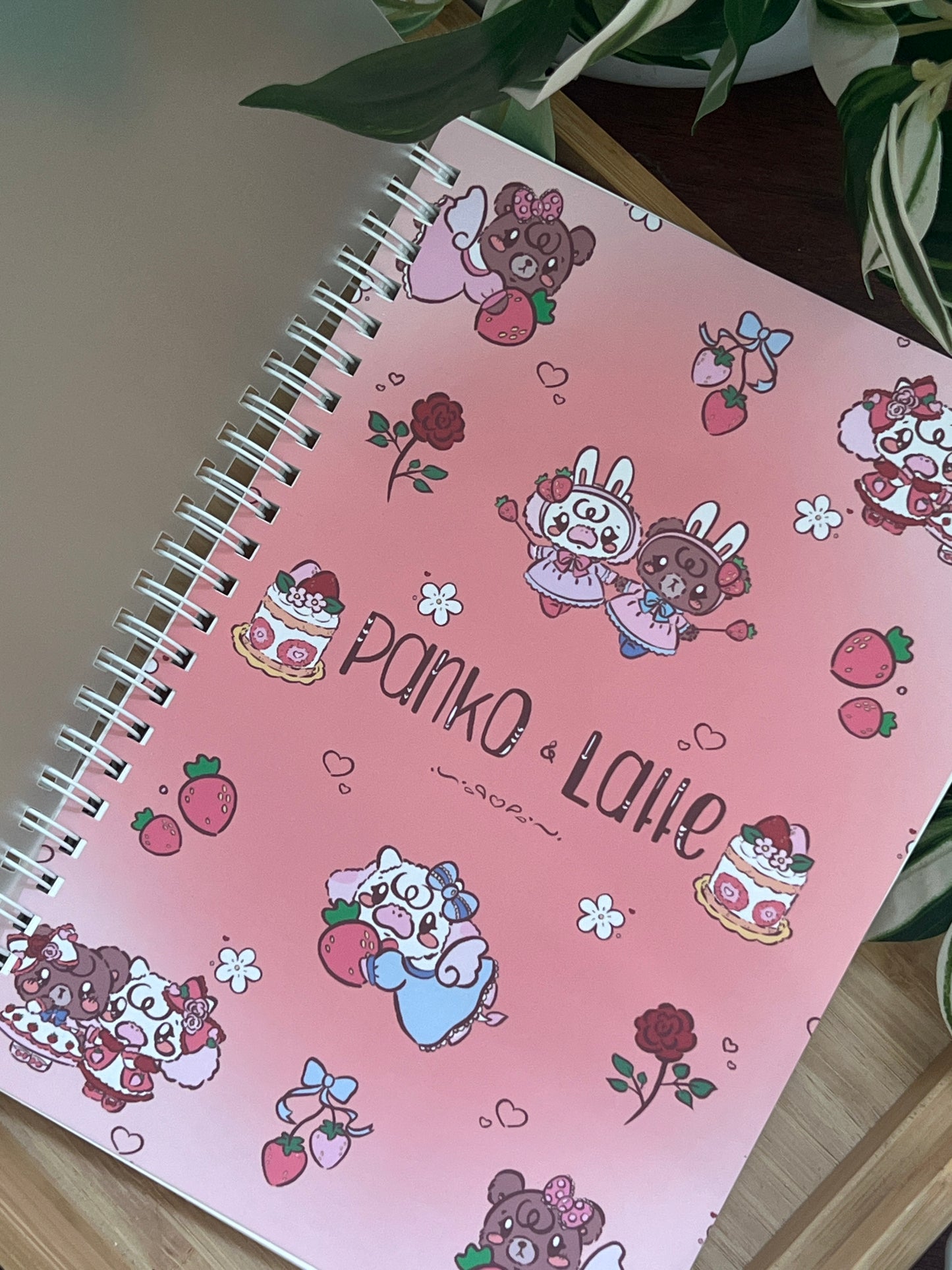 Panko & Latte Strawberry Coquette Sticker Book