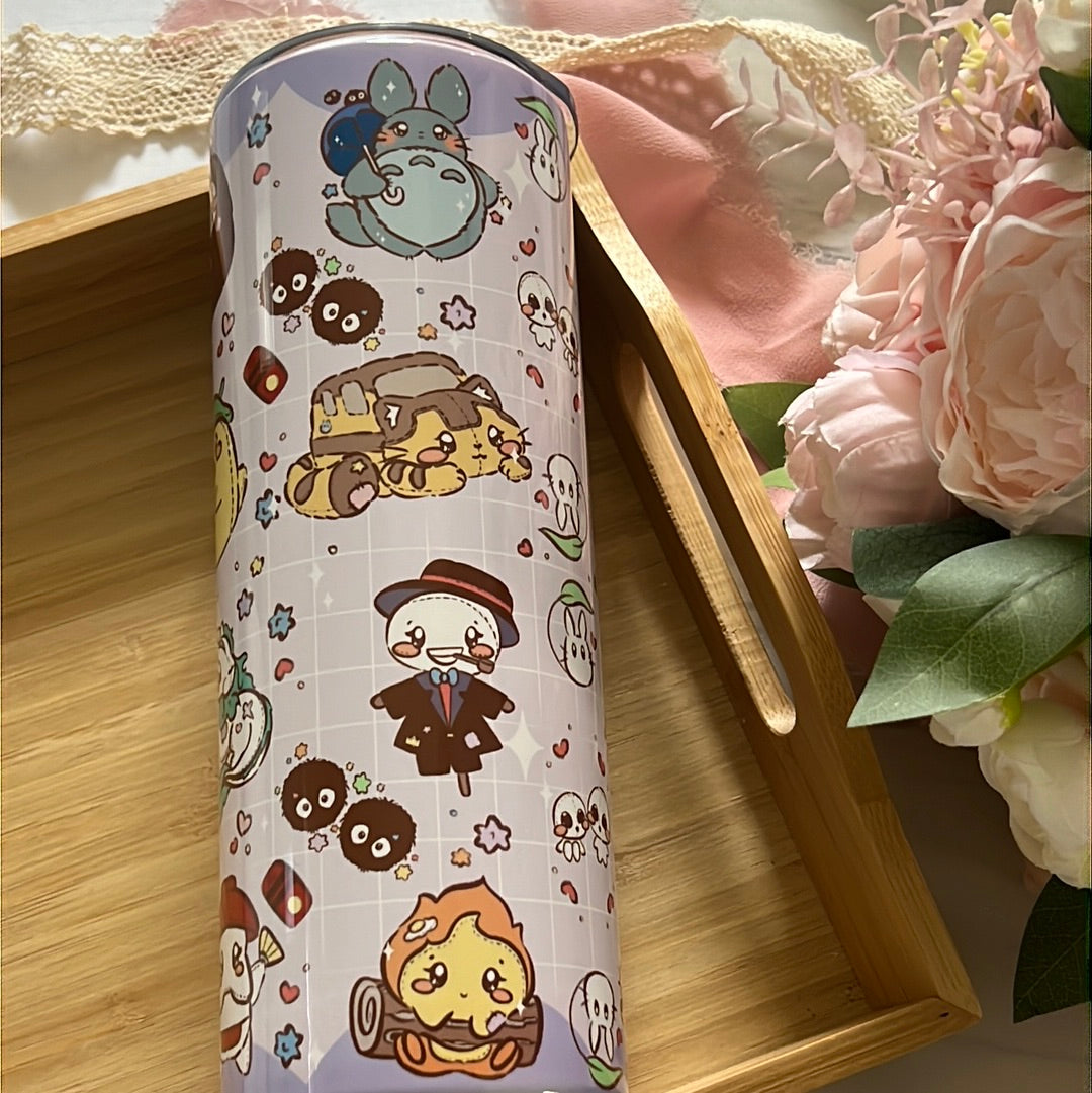 Studio Friends 20oz Stainless Steel Tumbler with Straw