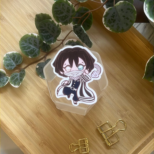 Demon Corp Swordsman Obanai Sticker