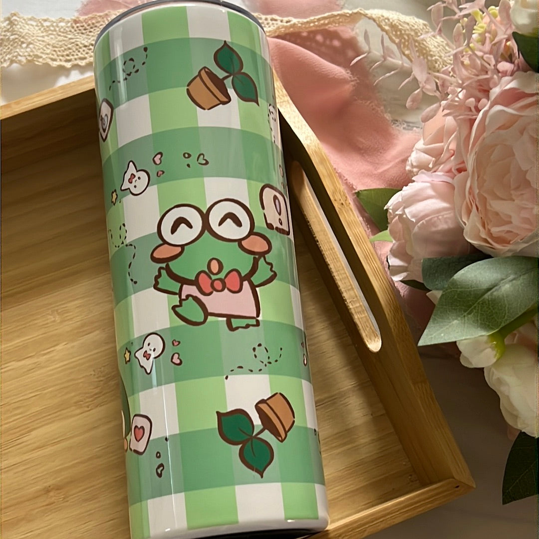 I Love You Kero Kero 20oz Stainless Steel Tumbler with Straw