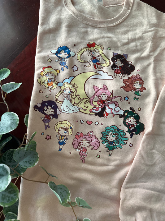 Pretty Sailors Moonlight Crewneck Sweater