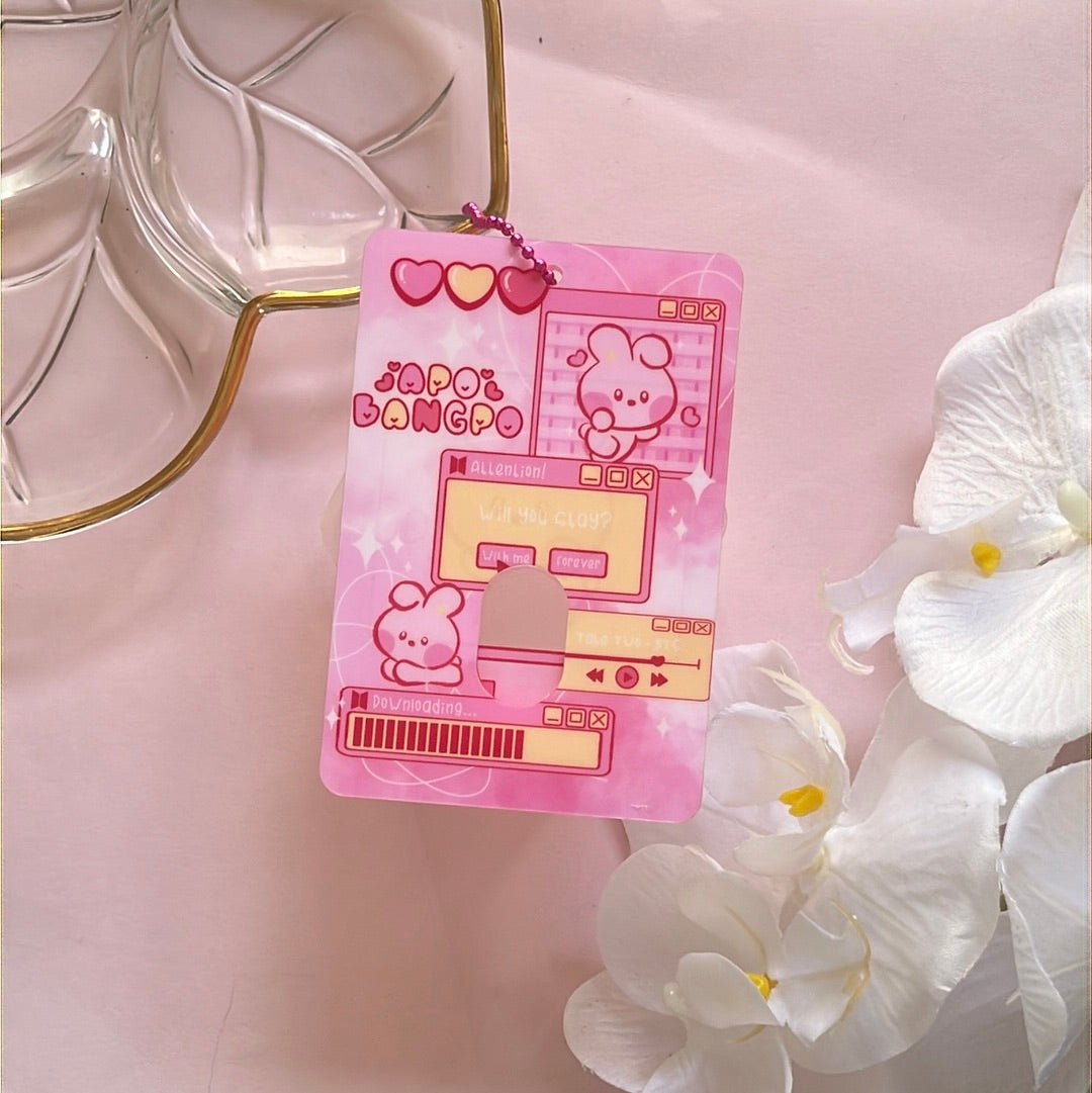 Cooky My Favorite PSD BT21 Acrylic Photocard Holder