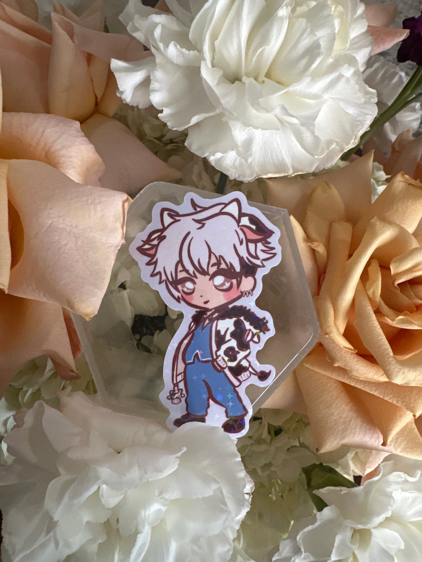 Fruits Basket Holographic Glitter Sticker