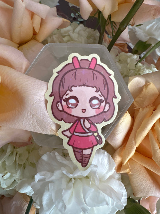 Arriety Holographic Glitter Sticker