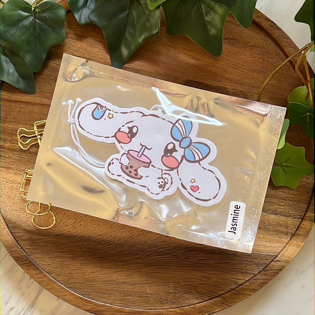 Cinna Roll Boba Buddy Jasmine Scented Car Air Freshener