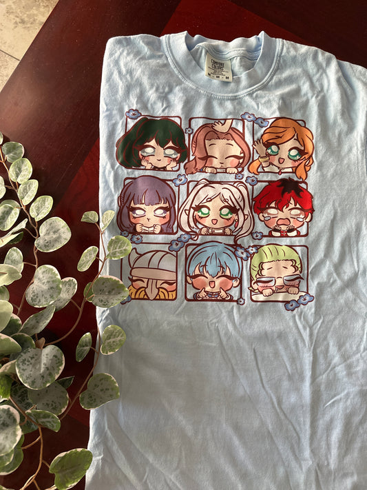 Hero's Journey Frieren Vinyl T-Shirt