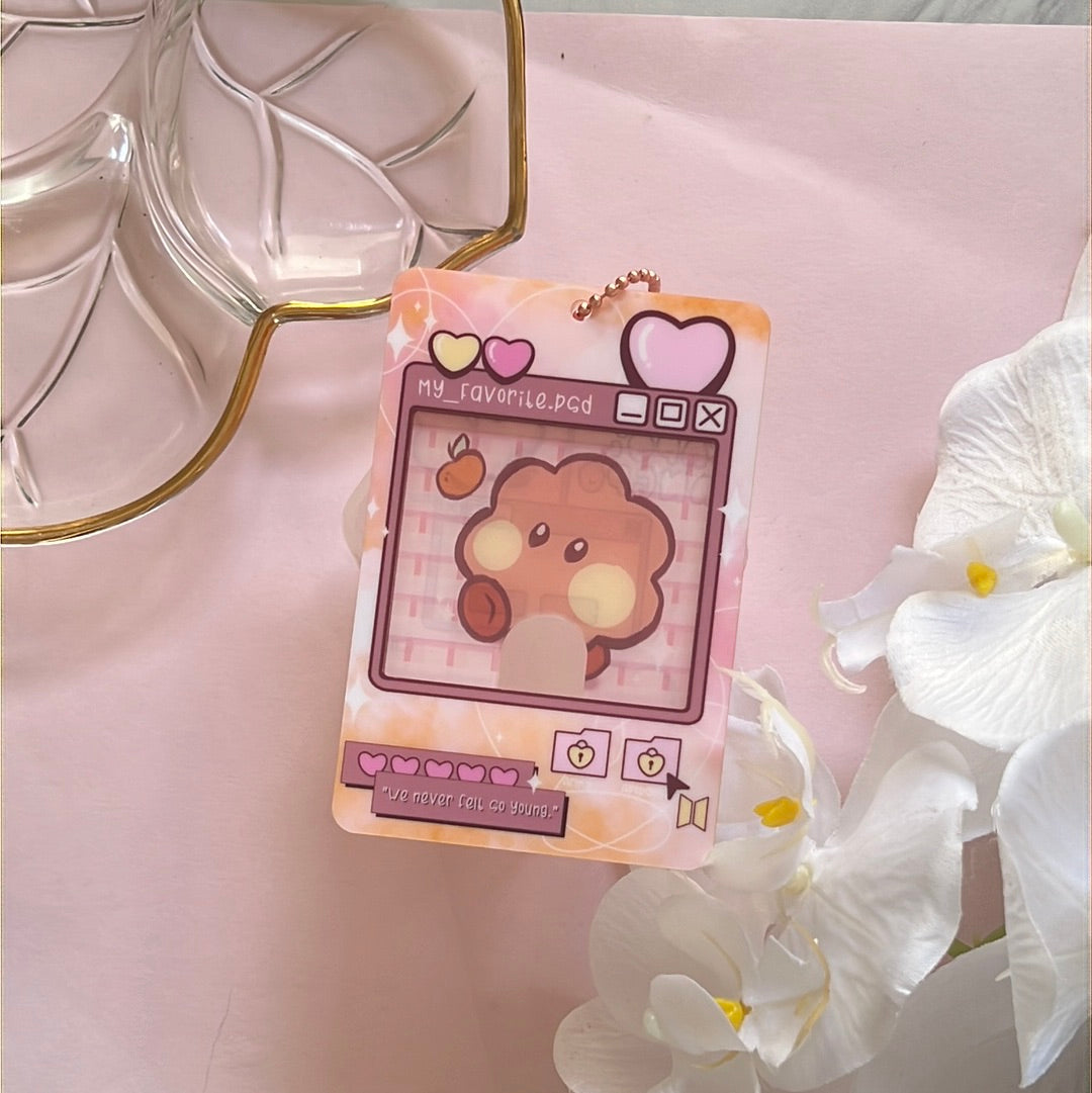 Shooky My Favorite PSD BT21 Acrylic Photocard Holder