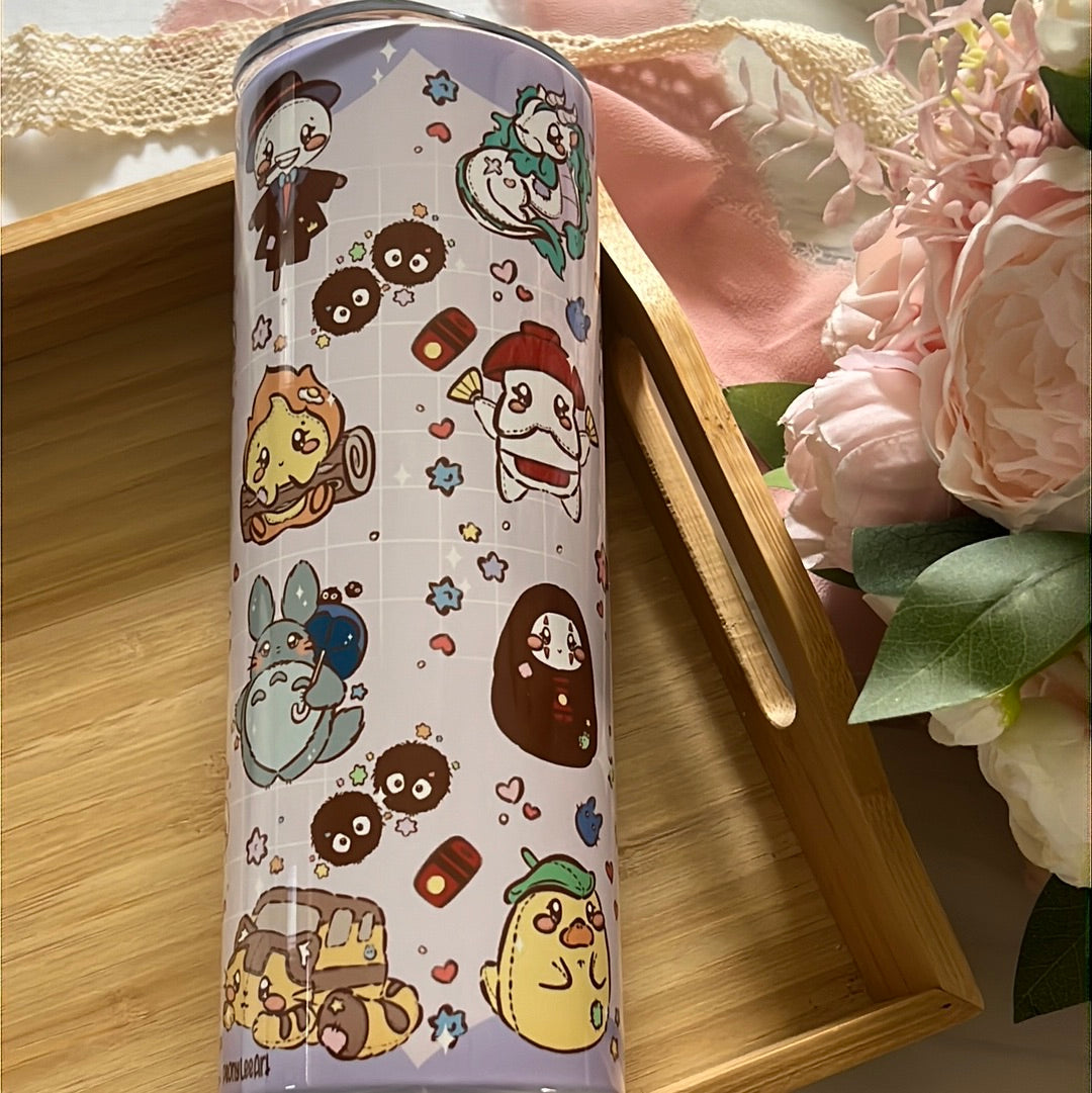 Studio Friends 20oz Stainless Steel Tumbler with Straw