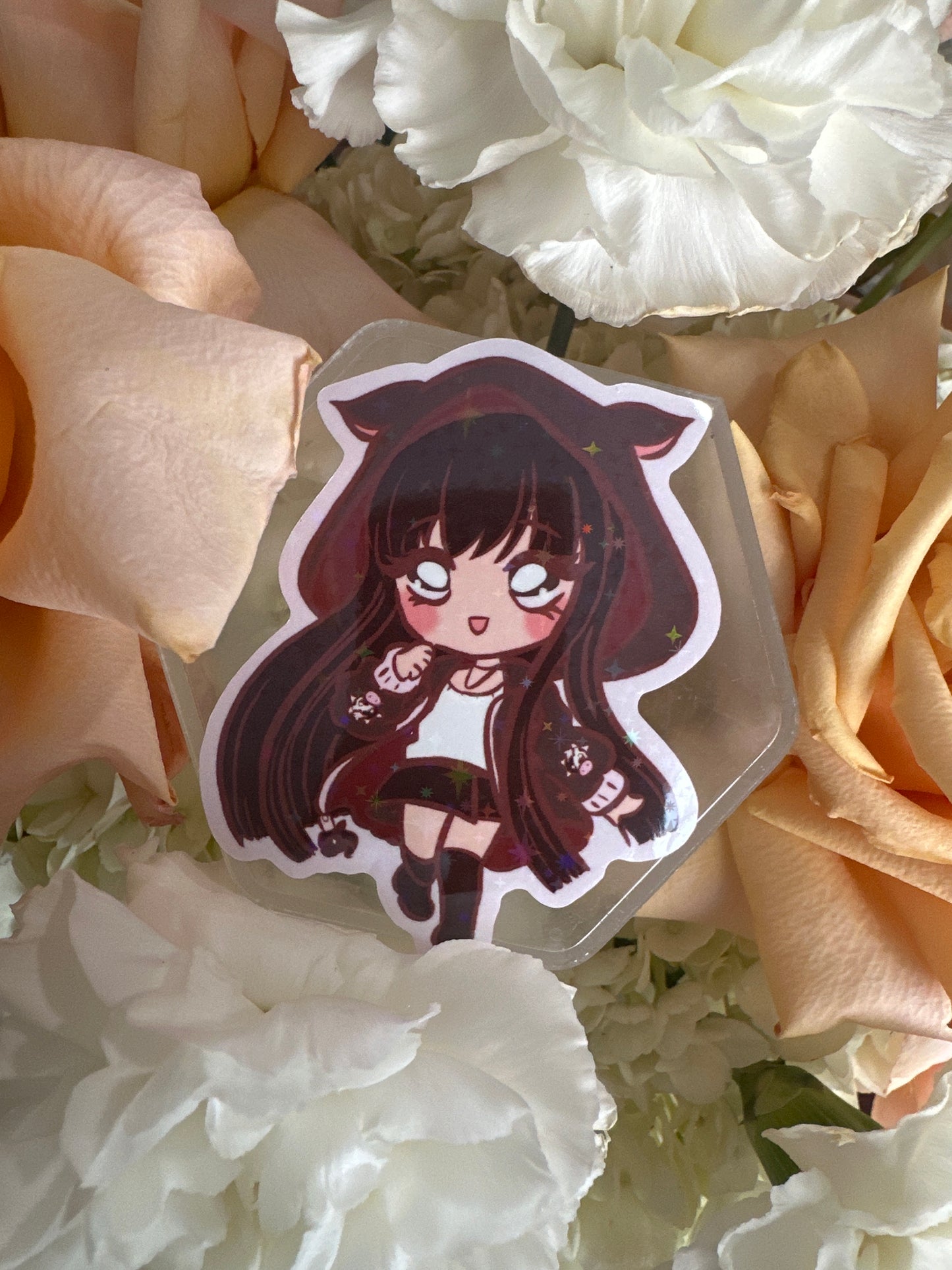 Fruits Basket Holographic Glitter Sticker