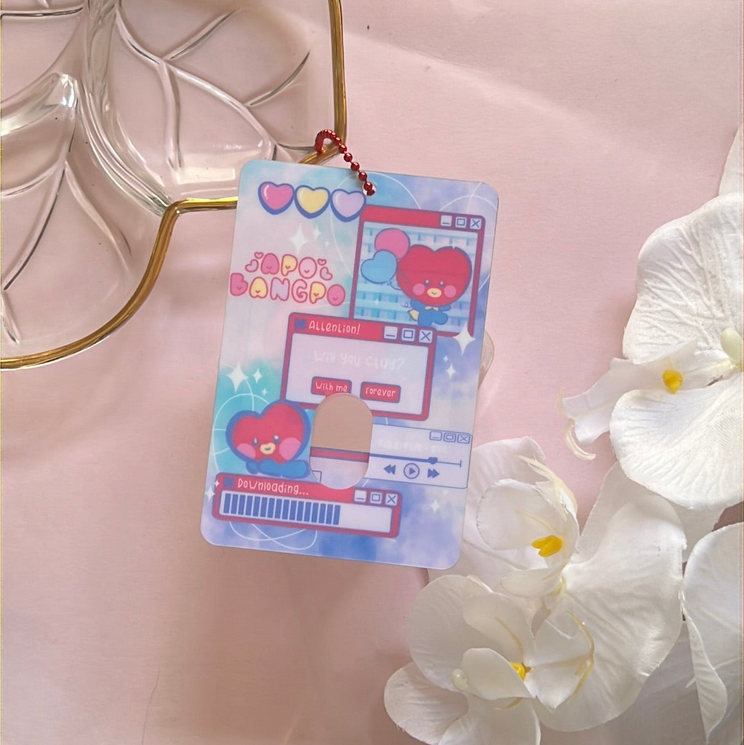 Tata My Favorite PSD BT21 Acrylic Photocard Holder
