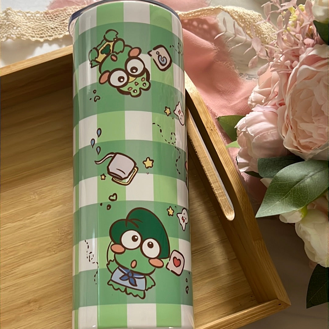 I Love You Kero Kero 20oz Stainless Steel Tumbler with Straw