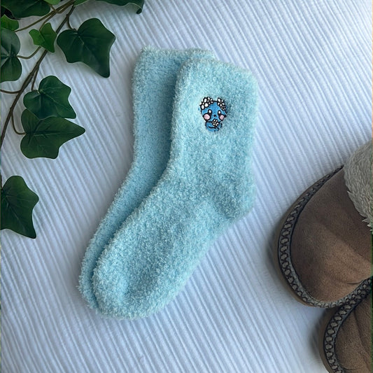 BT21 Flower Power Koya Fuzzy Sock