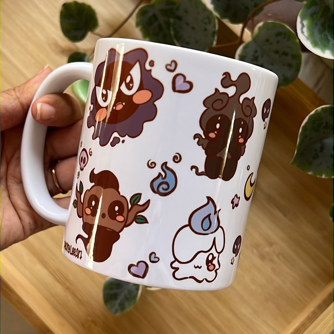 Poke Friends "Spoopy Spooks" 11oz Ceramic Mug