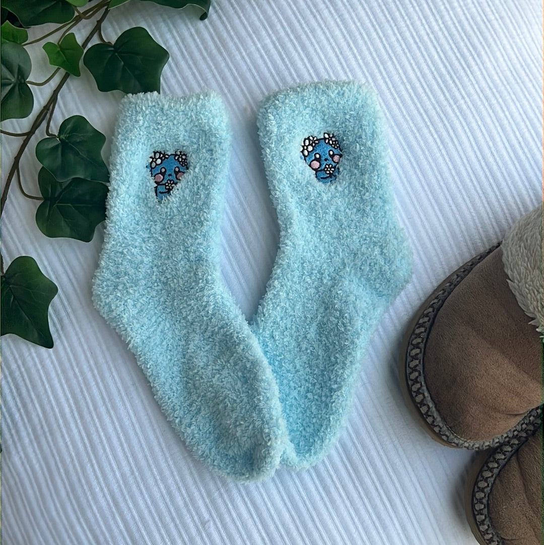 BT21 Flower Power Koya Fuzzy Sock