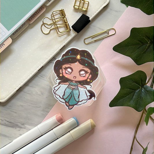Sultan Princess Holographic Glitter Sticker