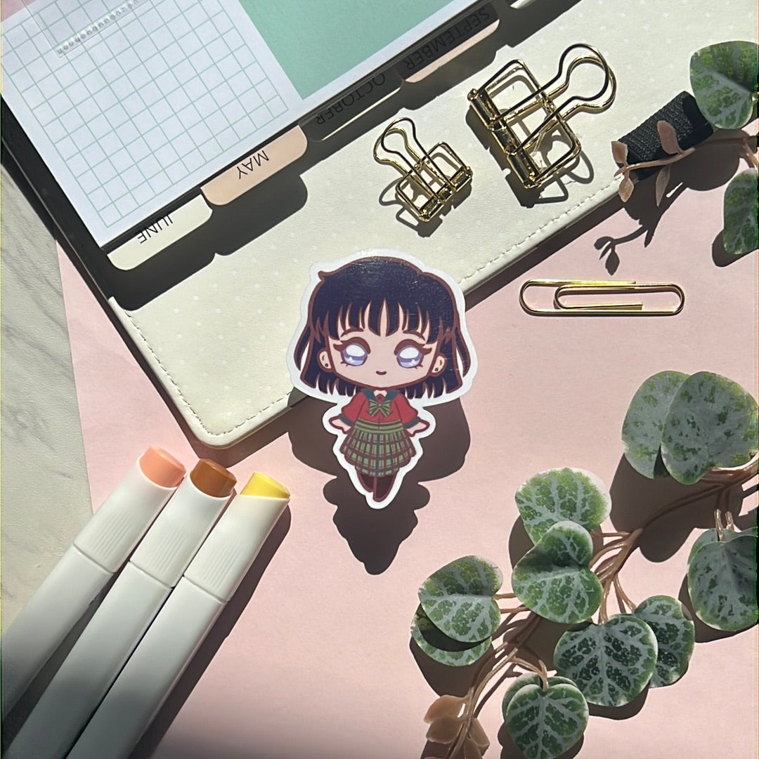 Pretty Guardian School Girl Hotaru Sticker