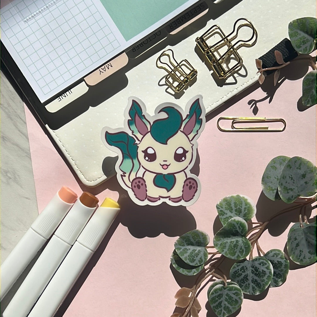 Eeveelutions Leafeon Sticker