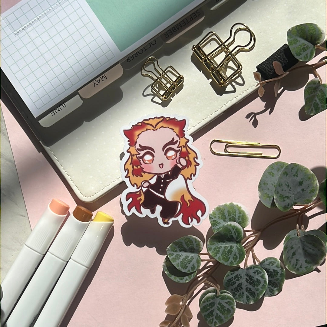 Demon Corp Swordsman Kyojuro Sticker