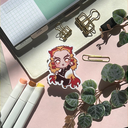 Demon Corp Swordsman Kyojuro Sticker