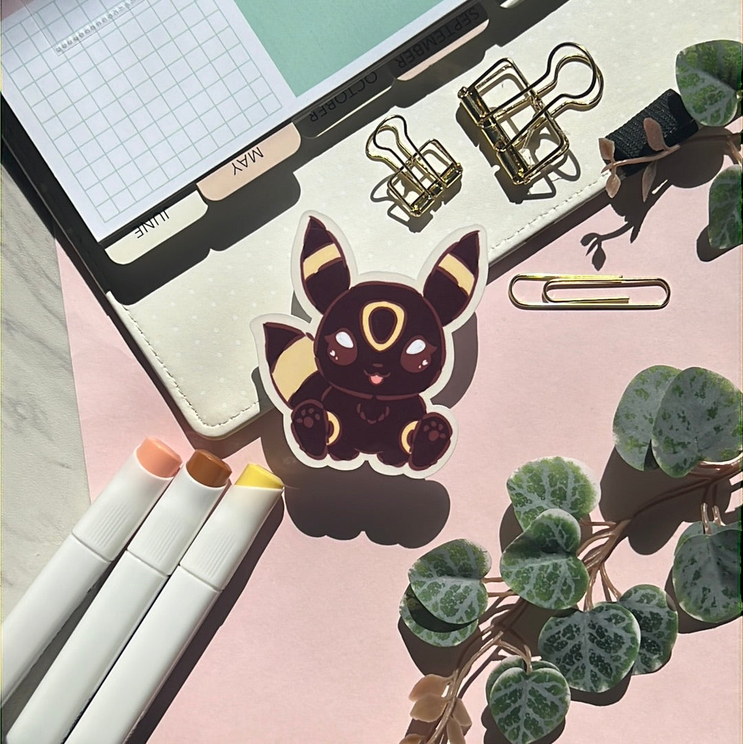 Eeveelutions Umbreon Sticker
