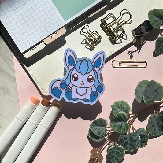 Eeveelutions Glaceon Sticker