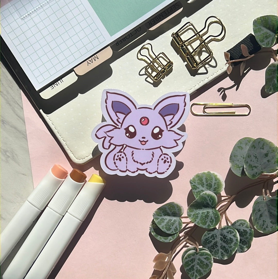 Eeveelutions Espeon Sticker