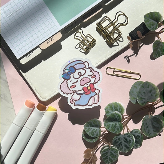 Panko Sleepy Dreams Holographic Glitter Sticker