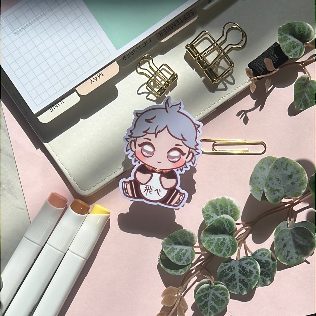 Hai Kyuu Fly! Sugawara Sticker