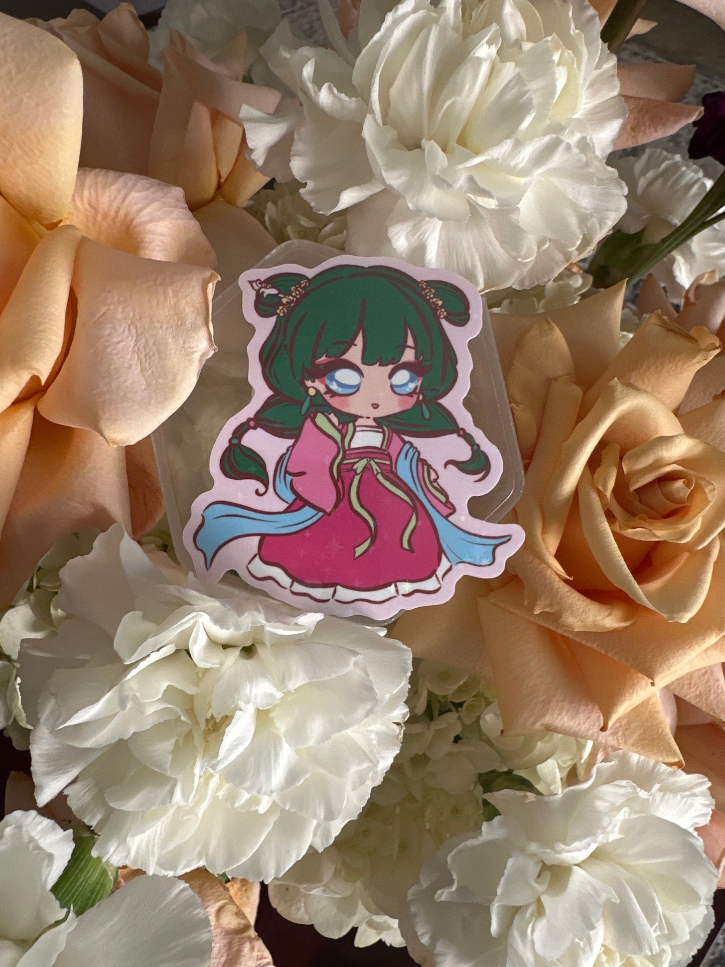 Herbalist Series Holographic Glitter Sticker