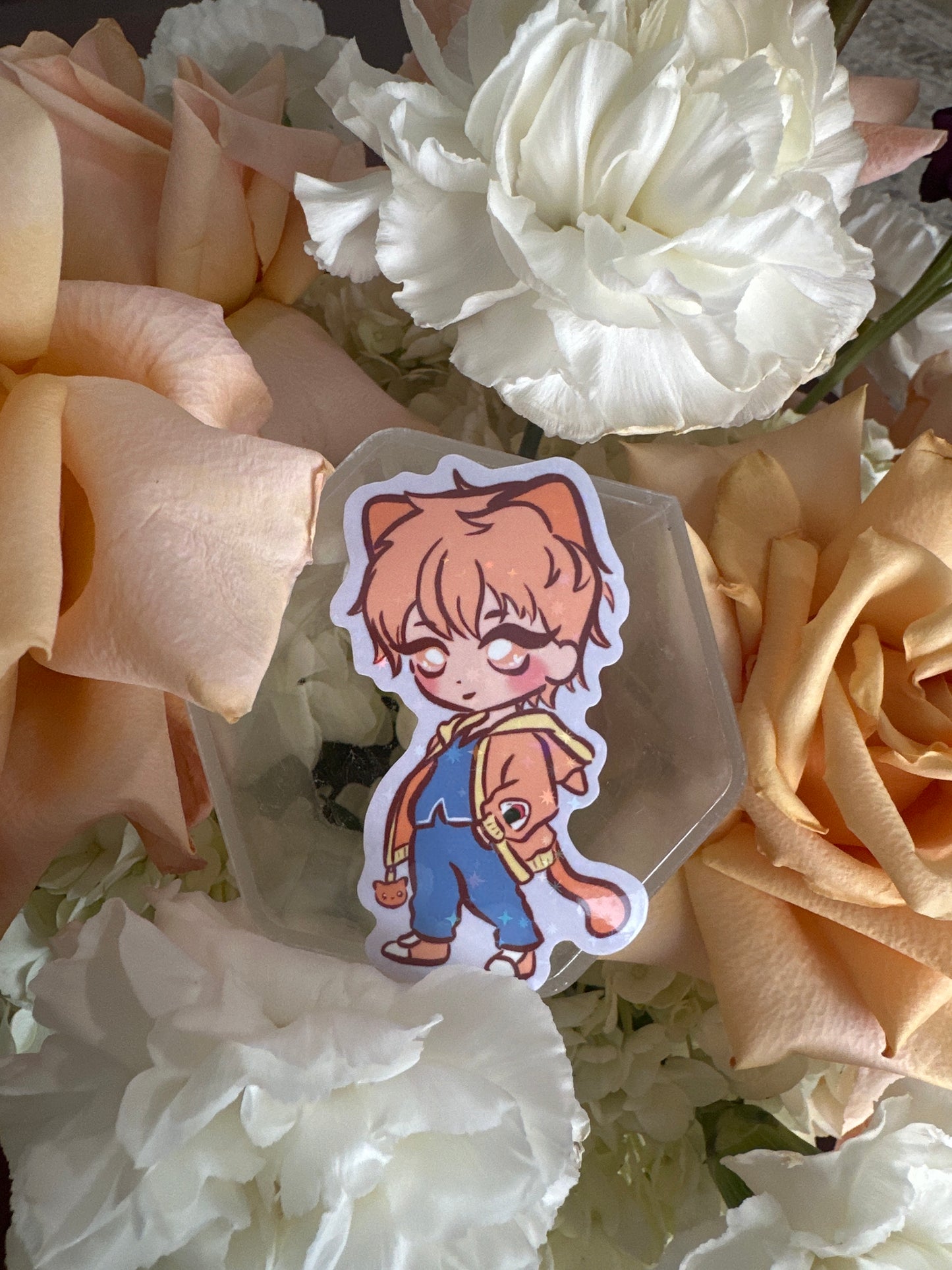 Fruits Basket Holographic Glitter Sticker