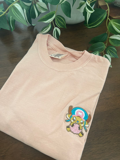 Chopper Embroidered T-Shirt