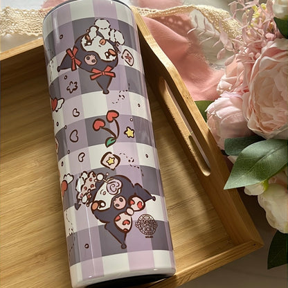 I Love You Kuro Minnie 20oz Stainless Steel Tumbler with Straw