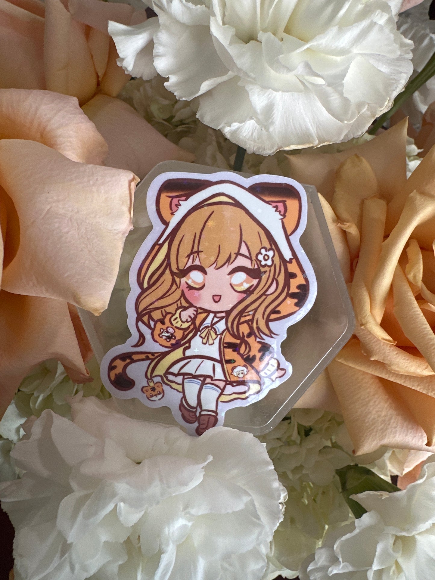 Fruits Basket Holographic Glitter Sticker