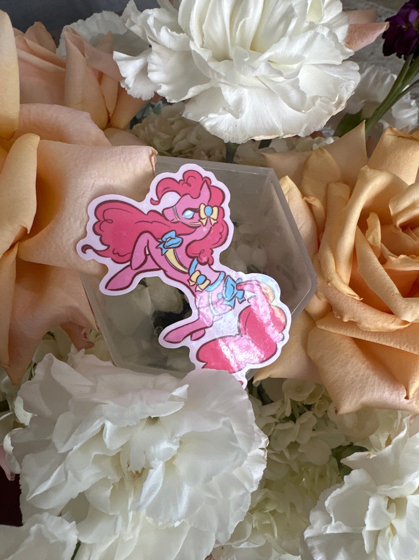 Pony Friends Holographic Glitter Sticker