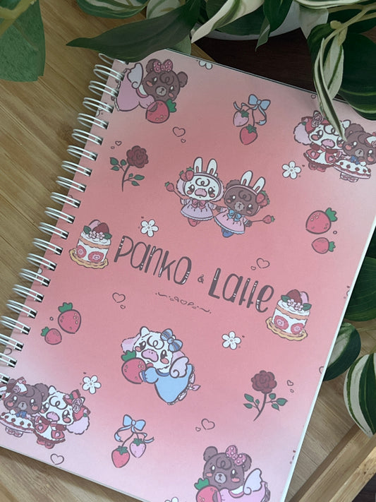 Panko & Latte Strawberry Coquette Sticker Book