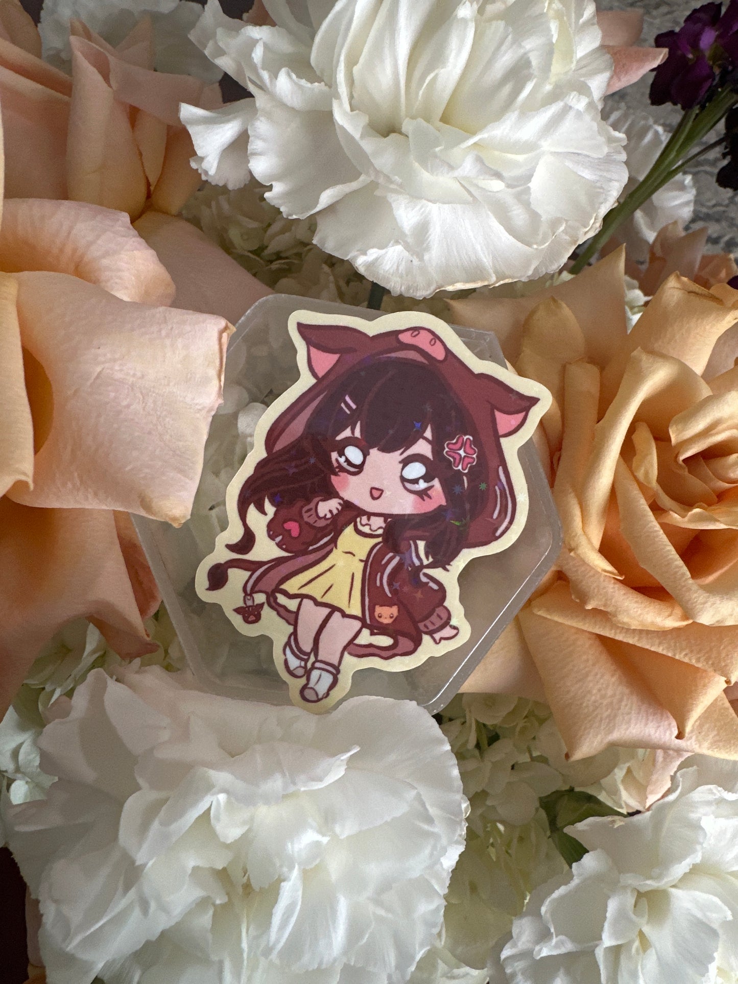 Fruits Basket Holographic Glitter Sticker